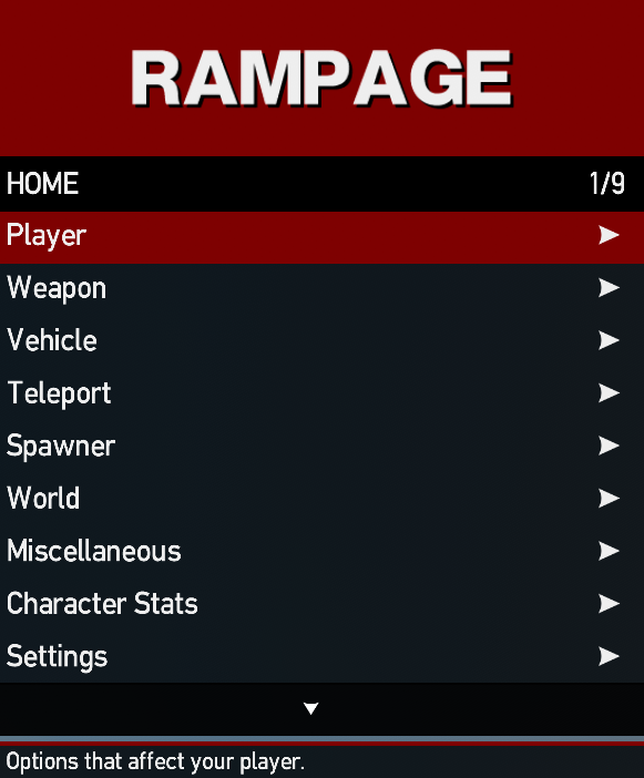 Rampage Trainer logo